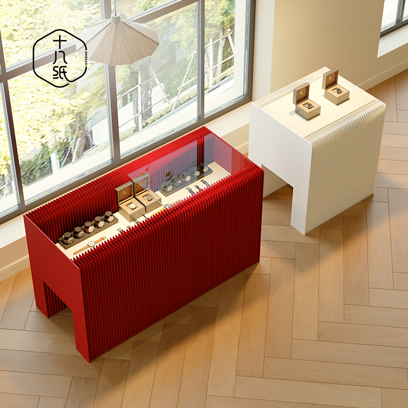 十八纸中岛货架商场展示柜