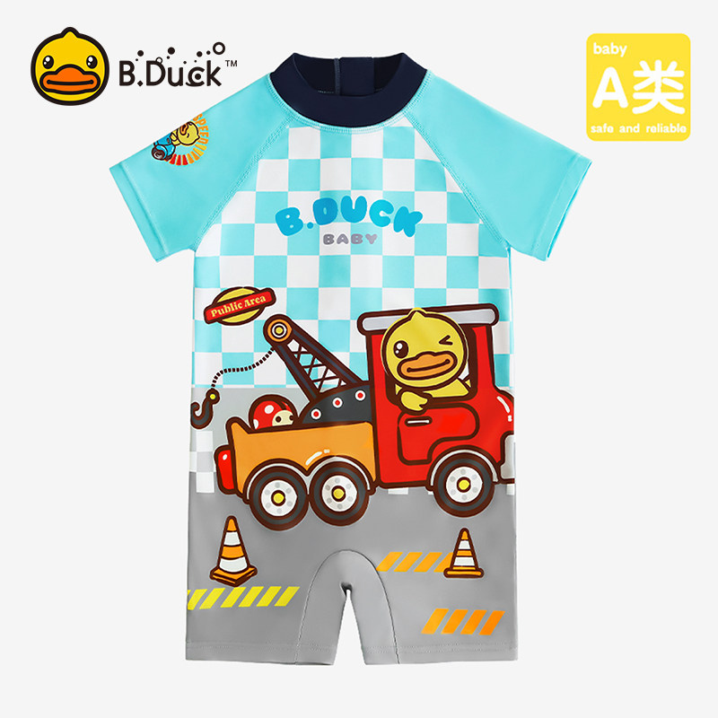 B.Duck连体泳衣可爱风