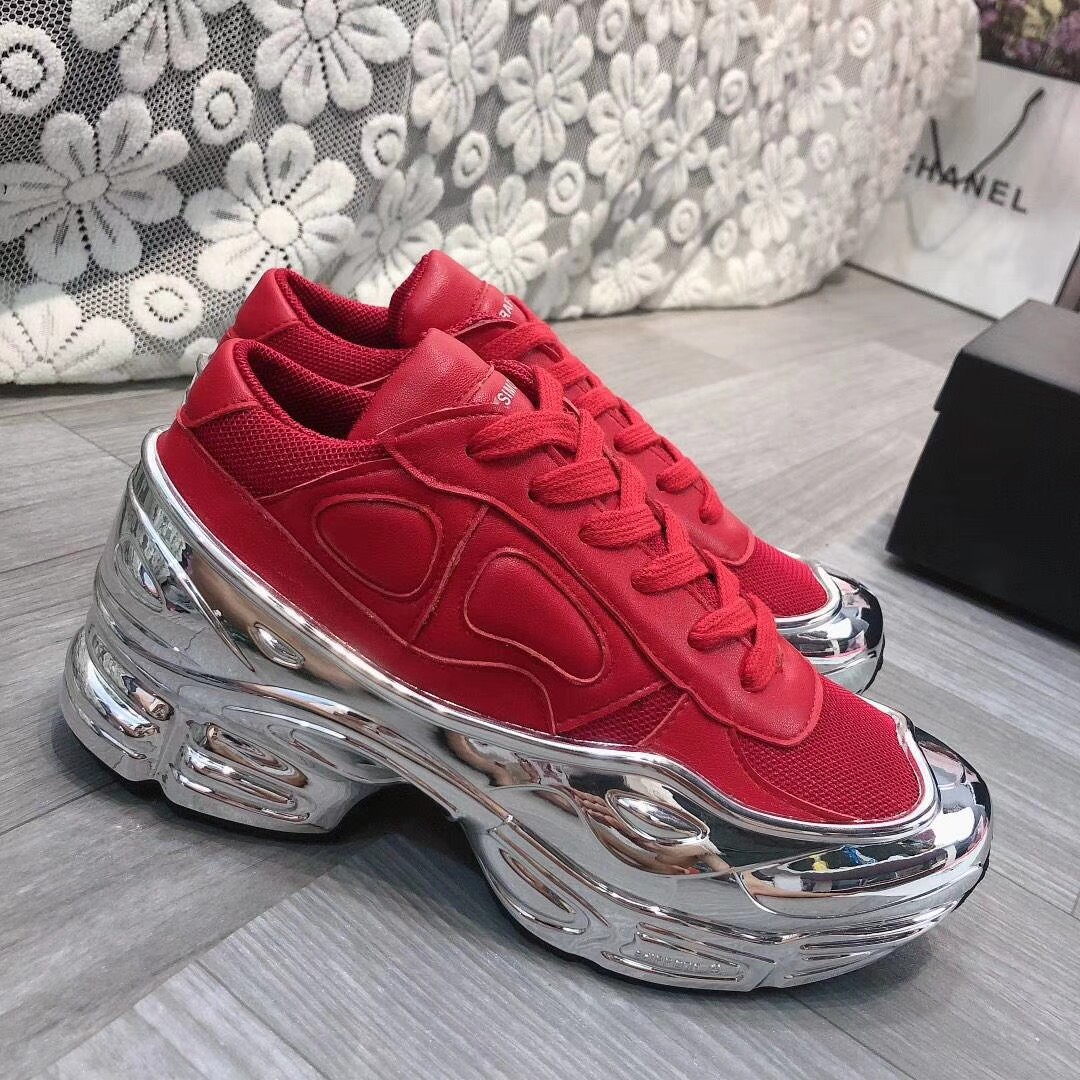 thumbnail for RAF co-branded 26S summer Internet celebrity liquid silver plated dad shoes women's ins trend increase height thick-soled casual shoes for men