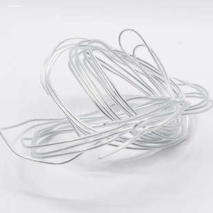 帽子边缘钢丝定型条diy手工编织帽子辅料配件钩织撑帽檐包胶铁丝