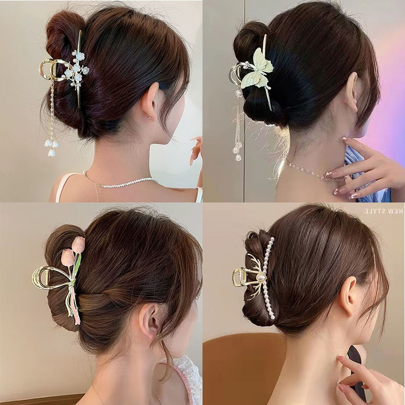 抓夹森系蝴蝶流苏超仙