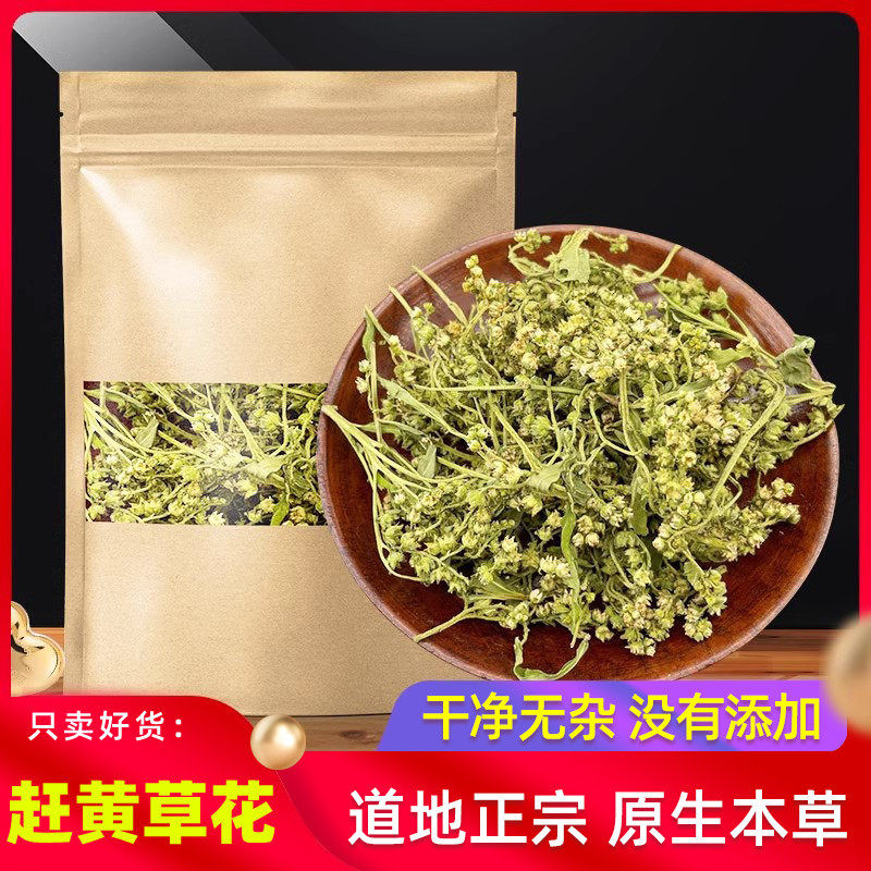 赶黄草花正品500g克 四川古蔺全株赶黄草本草另有花泡茶泡水
