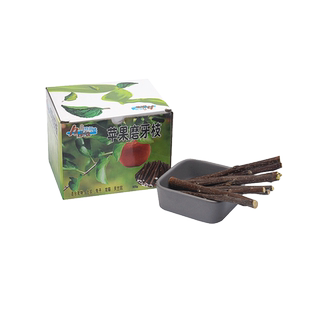 龙猫磨牙棒磨牙石兔子龙猫苹果枝 磨牙枝零食用品 玩具树枝包邮