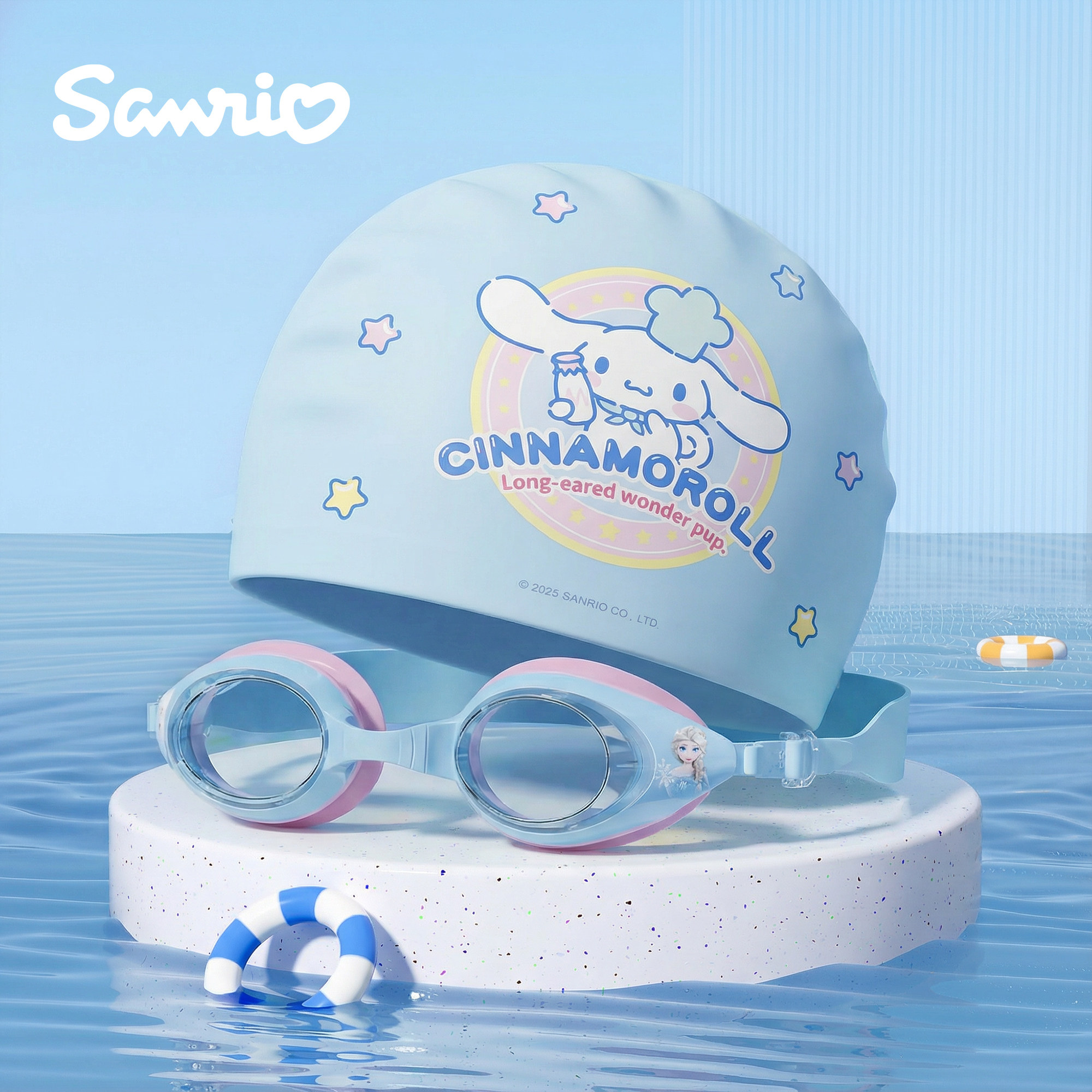 儿童泳帽护耳防水不勒头硅胶长发舒适女童男童卡通专业宝宝游泳帽,童装/婴儿装/亲子装,泳帽,淘宝优惠券,粉丝福利购,淘宝优惠卷