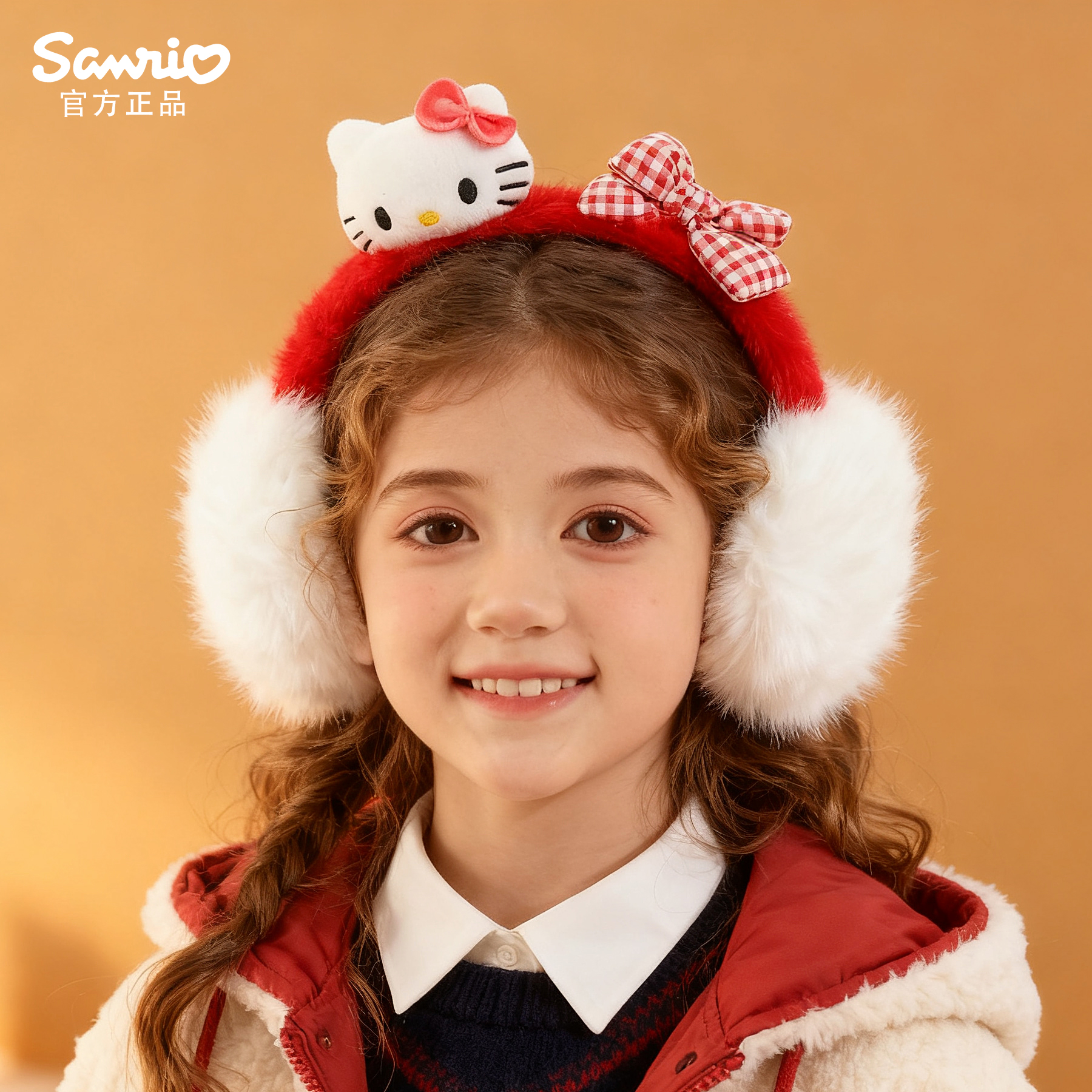 HelloKitty毛绒耳罩女冬