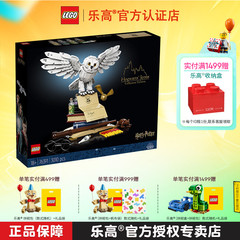 LEGO乐高哈利波特76391霍格沃茨海德薇猫头鹰男女孩拼装积木玩具
