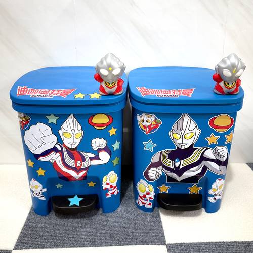 奥特曼卡通高颜值垃圾桶