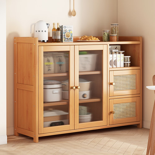 日式餐边柜茶水柜厨房储物柜