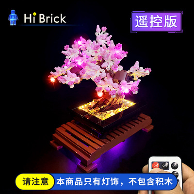 HiBrick灯饰适用乐高10281灯光