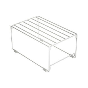 不锈钢收纳筐抽屉式衣柜折叠分层架家用整理衣物衣服专用金属架子