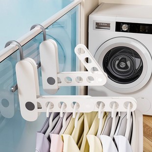 日本旅行晾衣神器折叠晾衣架多功能挂衣架便携旅游酒店晾衣服专用