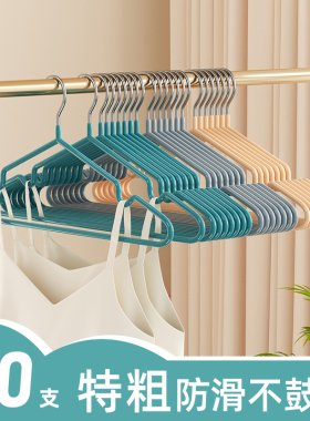 衣架挂衣家用衣服挂架子宿舍服装店用网红大号成人防滑无痕晾衣撑