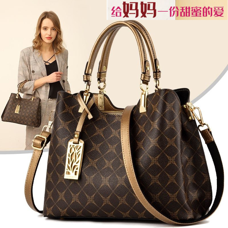 真皮高级感包包女中老年妈妈包斜挎包大气女士手提包送老婆包礼物