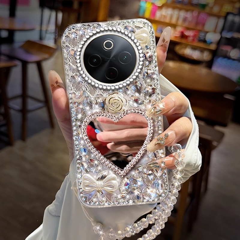 高端奢华镶钻手机壳，不掉钻，不发黄