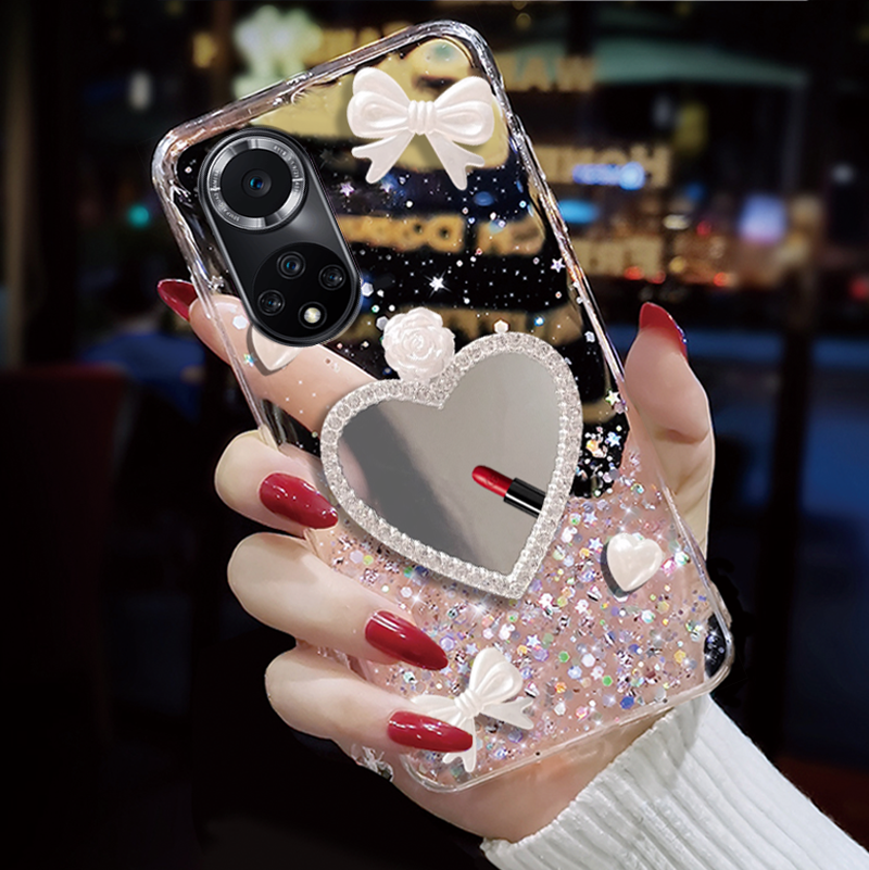 透明滴胶闪粉软壳，防摔耐脏