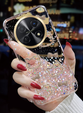 2025新年滴胶适用华为畅享60X手机壳透明20Pro外壳荣耀畅玩20Pro高级感Mate50Pro女款10Plus本命年100PRO新款