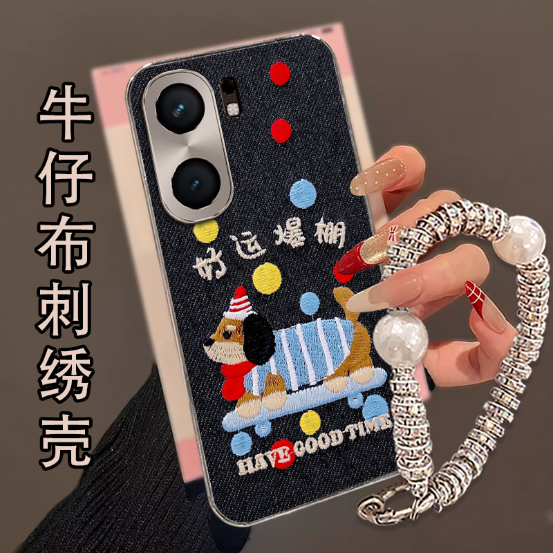 2026秋冬新品布艺牛仔刺绣,不掉色,不脱丝