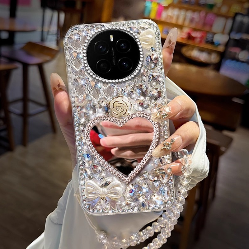 高端奢华镶钻手机壳，不掉钻，不发黄