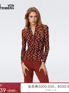 [双面穿]DVF安可拉红POLO领上衣BL2S005