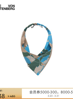 DVF礼物清晨蓝大地花卉发带OT1S005