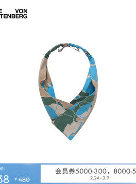 DVF礼物清晨蓝大地花卉发带OT1S005