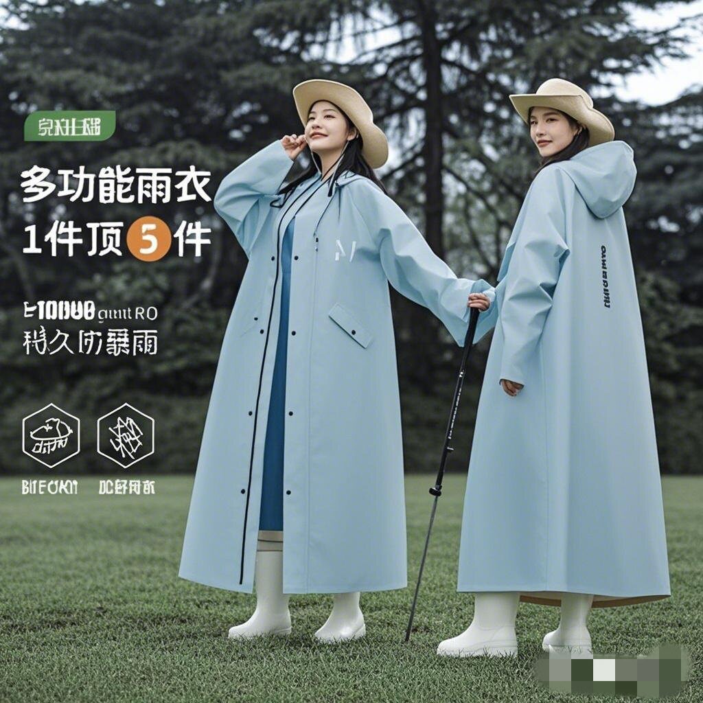 雨衣风衣大褂摩托车电瓶