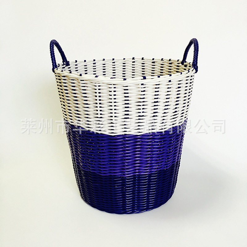 塑料藤编脏衣篮特大号洗