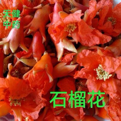 石榴花中药材新鲜道地药材中药材