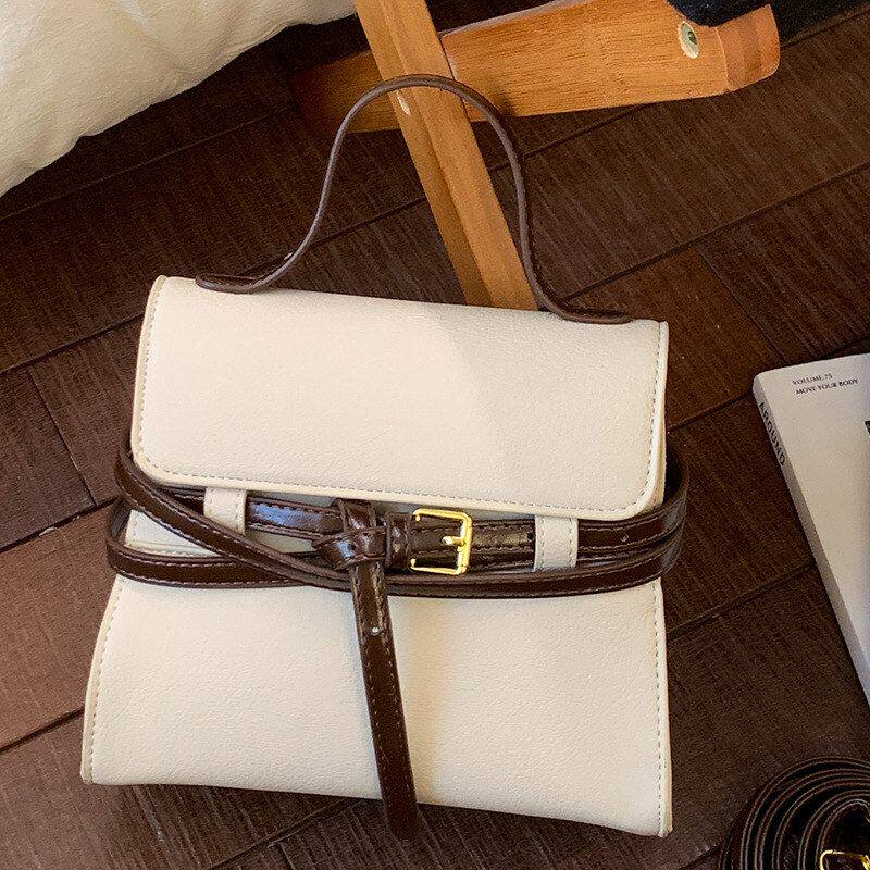 韩系高颜值洋气时髦手提包女2026春季新款时尚上班通勤单肩斜挎包