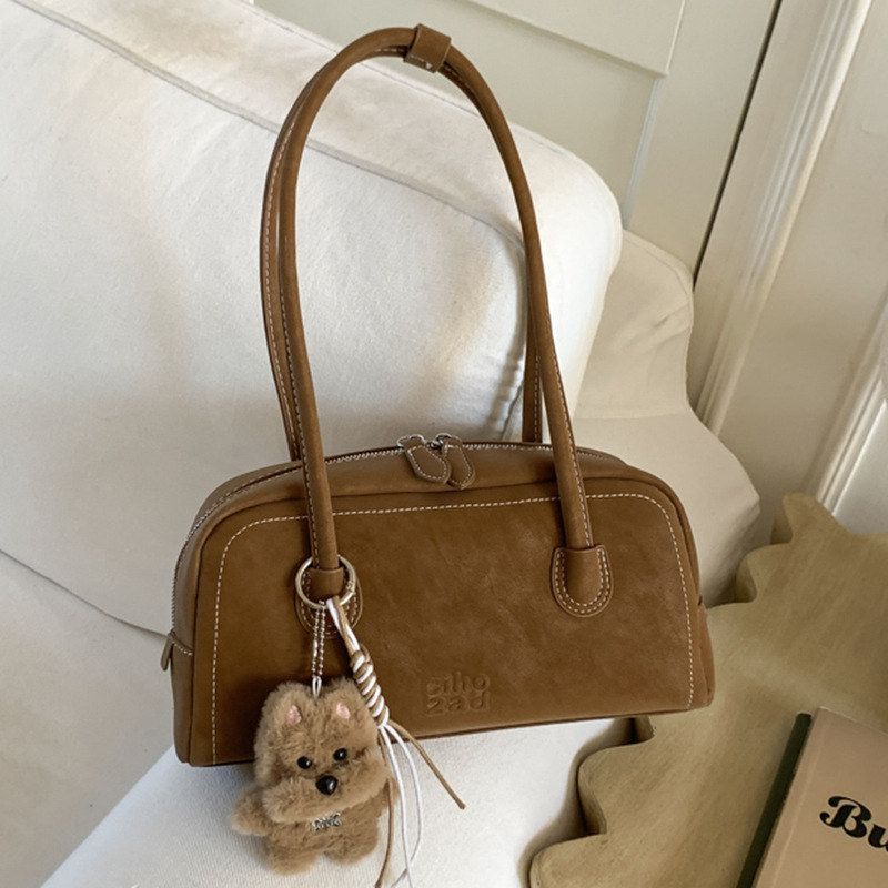 韩版潮流手提保龄球包包女2025