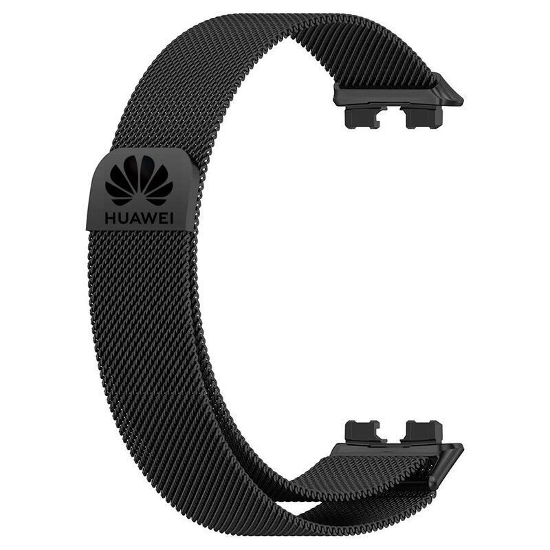 适用华为手环8/9/10磁吸表带10nfc腕带11nfc米兰尼斯金属磁吸表带