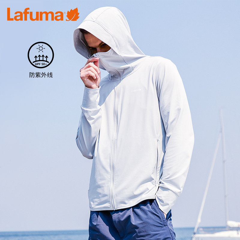 LAFUMA乐飞叶户外防晒皮肤衣男女夏季轻薄防紫外线外套LMJA1BP63