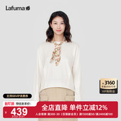 LAFUMA乐飞叶户外通勤速干长袖 T恤女士休闲百搭舒适圆领打底衫