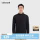 休闲立领运动衫 T恤男士 乐飞叶户外春夏吸湿速干半拉链长袖 Lafuma