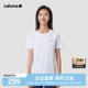 LAFUMA乐飞叶户外休闲时尚 T恤女士纯色百搭打底上衣 快干圆领短袖