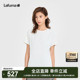 LAFUMA乐飞叶户外春夏吸湿速干圆领短袖 运动上衣 T恤女防晒UPF40