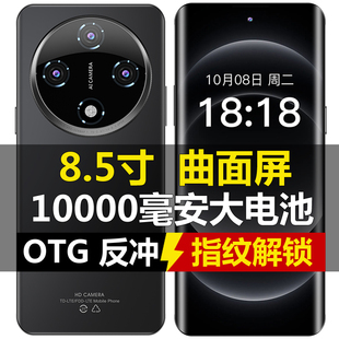 8.9寸大屏幕智能手机10000毫安大电池超长待机曲面屏5G全网通指纹