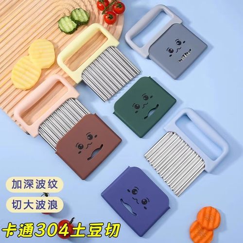 狼牙土豆刀具304波纹刀切菜神器