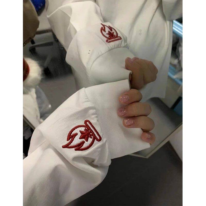 小火苗卫衣弘号火花刺绣