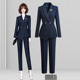 气质干练职场通勤西服正装 职业西装 修身 女春秋时尚 销售工作服 套装