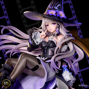 崩星穹铁道黑塔Herta3D打印模型人物摆件带底座雕像STL有分件