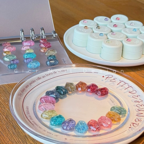 进口日本碎钻浆果硬糖碎钻胶特闪