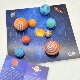 太阳系太空八大行星球3D立体拼图认识宇宙科学探索益智启蒙木玩具