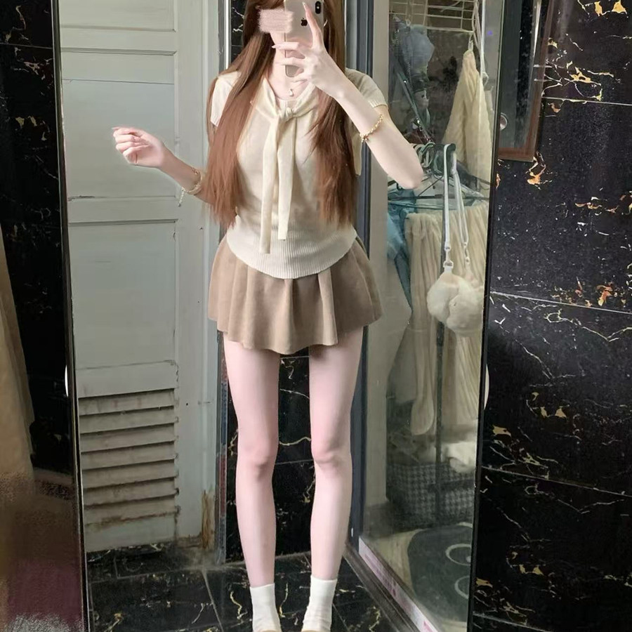 一整套ootd穿搭韩系独特绝美图片