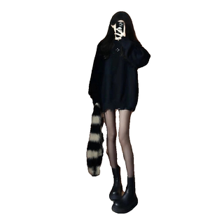 秋冬装搭配一整套酷女孩穿搭盐系轻熟美式复古毛衣裙子两件套装女