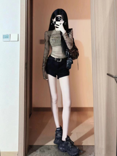 辣妹纯欲风高级感美式复古