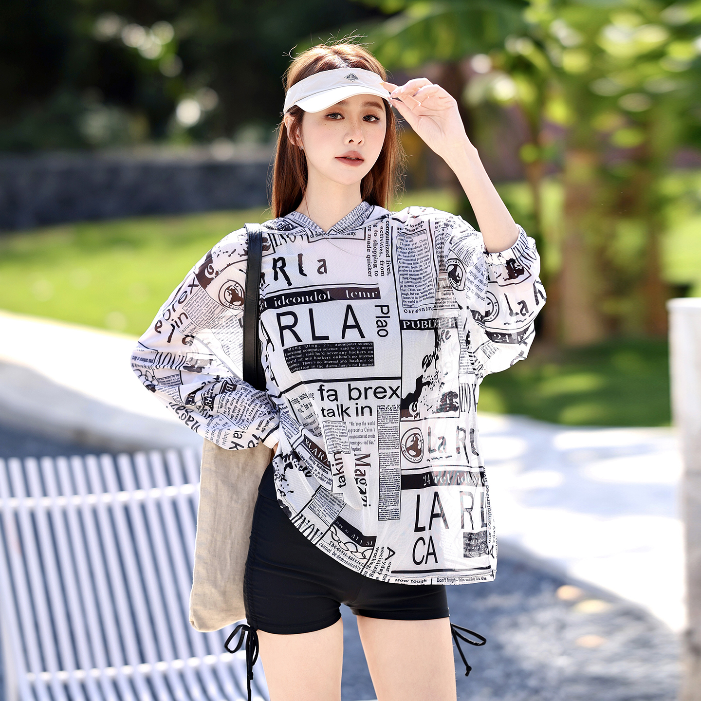 2025新款遮肚显瘦大码泳衣