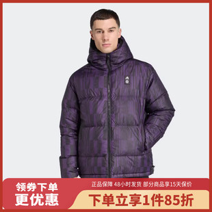 adidas阿迪达斯男子曼联足球休闲文化600蓬保暖羽绒服JN2890