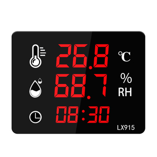 电子干家温湿度计式 精表用室内外工业高度显示器检融测测仪壁挂lx