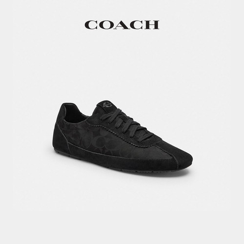 【新品】COACH/蔻驰男士SOFT老花运动鞋低帮鞋鞋子平底高级气质
